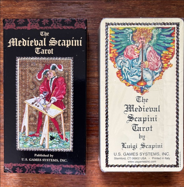 The Medieval Scapini Tarot - Dover Books